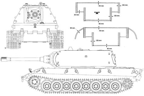 Heavyweight German Tank E 100