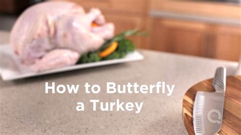 How To Butterfly A Turkey In The Kitchen With David Youtube