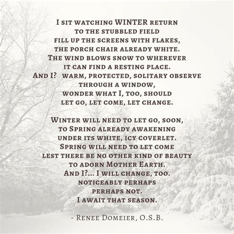 Winter Poem Winter Poems Inspirational Quotes Poems