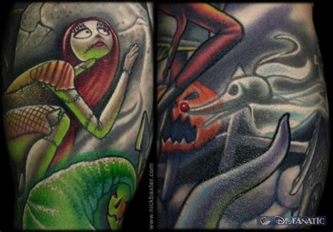 40 nightmare before christmas tattoos. Pin on Nightmare Before Christmas His And Hers Tattoos