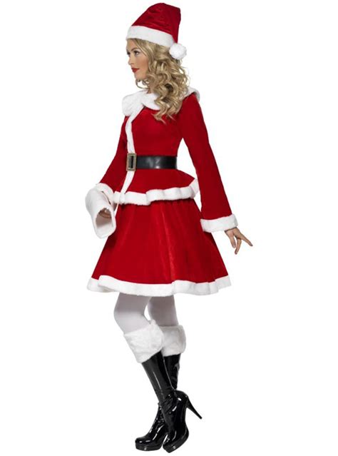 Costume Miss Santa Claus Sexy Deluxe I Più Divertenti Funidelia