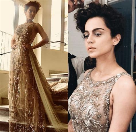 Cannes 2018 A Debut Well Done Kangana Ranaut Shimmes And Oomphs It Up