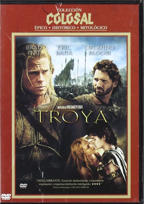 Troya Dvd Amazones Brad Pitt Eric Bana Orlando Bloom Wolfgang