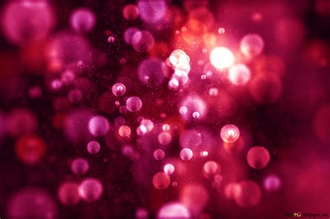 Sparkly Bubbles Bokeh 4k Wallpaper Download