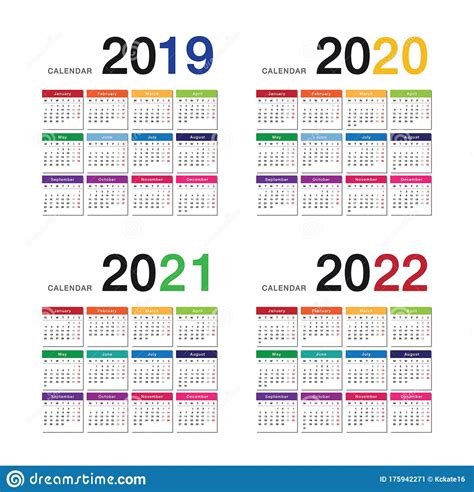 Year 2019 And Year 2020 And Year 2021 And Year 2022 