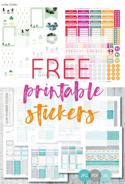 Free Printable Stickers Printable Stickers For Your