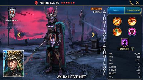 Harima Raid Shadow Legends Ayumilove