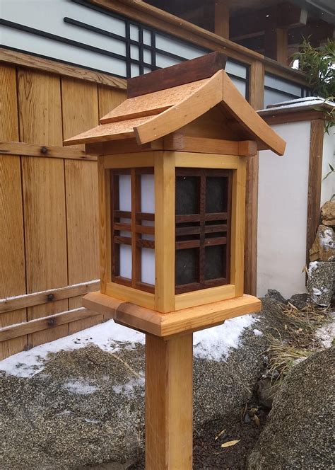 Wooden Japanese Lantern