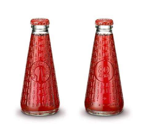 80 Years Of Campari Campari And Soda Campari Bottle Design Packaging