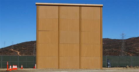 Prototypes For Us Mexico Border Wall Unveiled