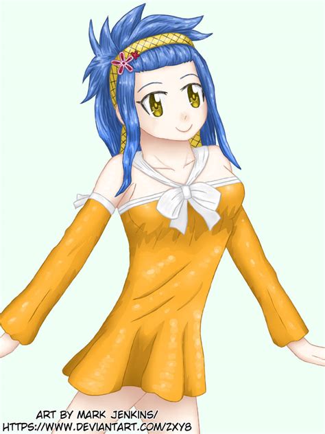 Levy Mcgarden Fairy Tail By Zxy8 By Zxy8 On Deviantart