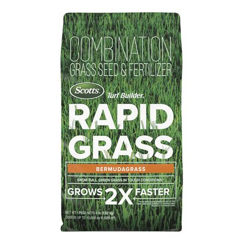 Buy Scotts Turf Builder Rapid Grass Bermudagrass 8 Lbs 10 000 Sq Ft