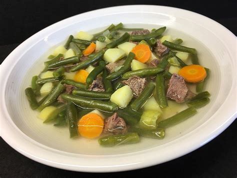 Bohneneintopf mit Rindfleisch von --schleckermäulchen--