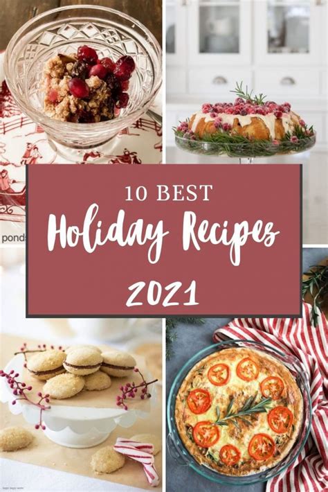 10 Best Holiday Recipes From 10 Talented Bloggers