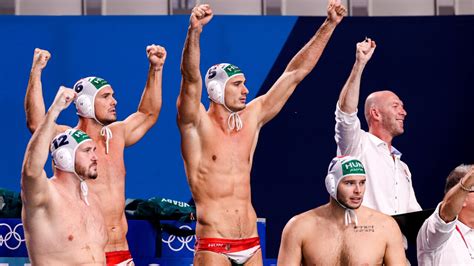 Greece Makes History In Water Polo Win Over Hungary
