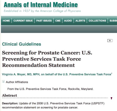 The goal of screening for prostate cancer is to find cancers that may be at high risk for spreading if psa is a substance made by the prostate. RiT radiology: USPSTF Recommends Against PSA-based ...