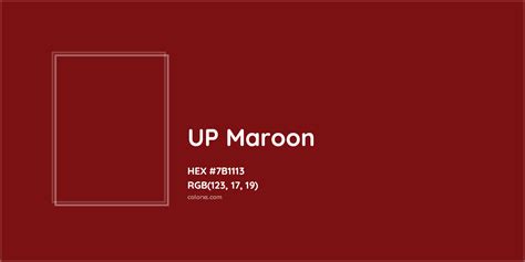 Pantone Color For Maroon