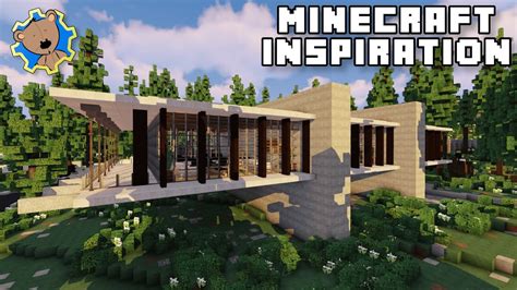 Beautiful Modern Minecraft Nature House Minecraft Showcase World