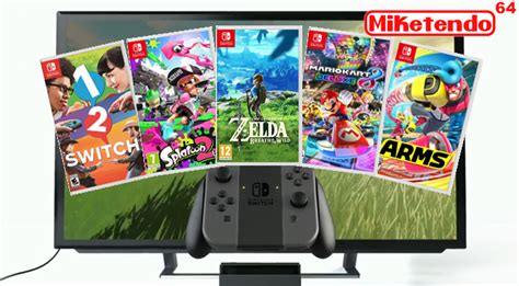 Nintendo Switch Titles Box Art Revealed Miketendo64