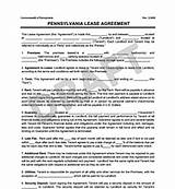 Pictures of Pennsylvania Residential Lease Agreement Pdf