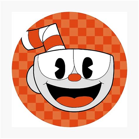 Cuphead Face Photographic Print For Sale By Teenysophia Redbubble