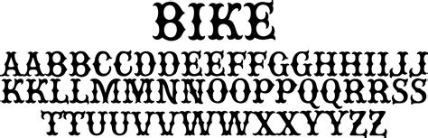 Bike Font By Fontalicious Font Bros Lettering Biker Art Fonts