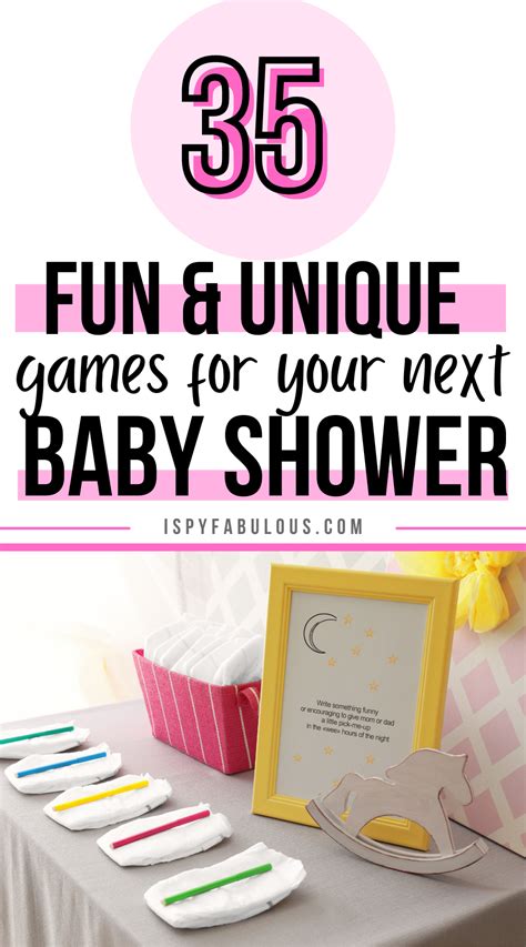 35 Creative Unique Baby Shower Games Everyone Will Love Artofit