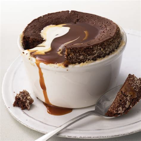 Warm Chocolate Pudding Cakes With Caramel Sauce Recipe Martha Stewart