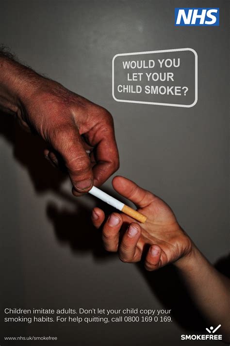 nhs anti smoking poster by sam2812 on deviantart