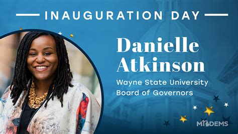 something something on twitter rt michigandems inauguration day danielle atkinson is sworn