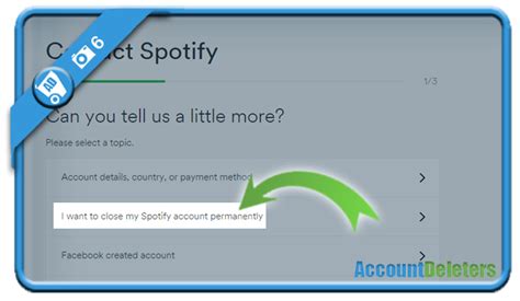 Spotify account can be deleted permanently using the mobile app too. How to delete a Spotify account? - AccountDeleters