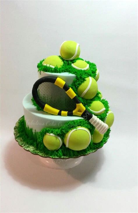 Tennis Ball Cake Tennis Cake Sport Cakes Tennis Cupcakes