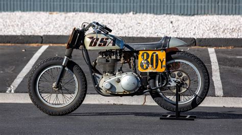 Bsa Gold Star Flat Tracker Ridden By Jim Rice From On Any Sunday