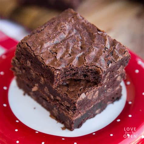 easy brownies   cocoa powder love   oven