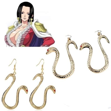 Boa Hancock Earrings One Piece Free Shipping