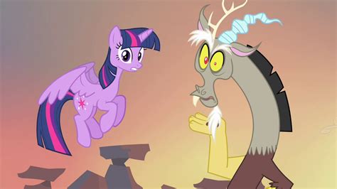 Image Twilight And Discord Talking At The Same Time