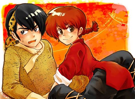Scenes from history and folk tales; RanmaxRyoga by Kadeart0 on deviantART | Art, Anime, Ranma ½