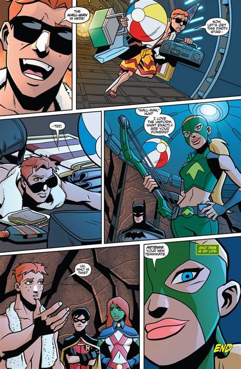 Pin By C Corsair On Ye Olde Entertainments Young Justice Comic