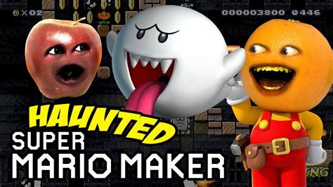 Annoying Orange Haunted Super Mario Maker W Midget Apple