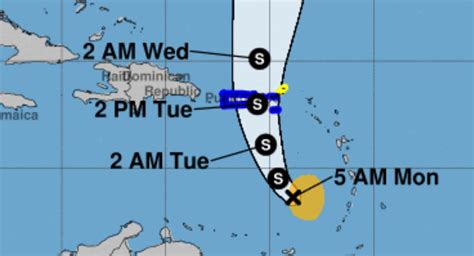 Emiten Aviso De Tormenta Tropical Para Puerto Rico