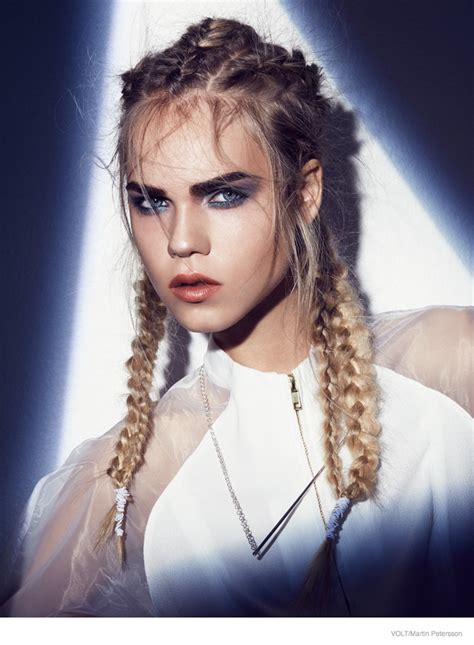 Line Brems Rocks Braided Hairstyles For Volt By Martin