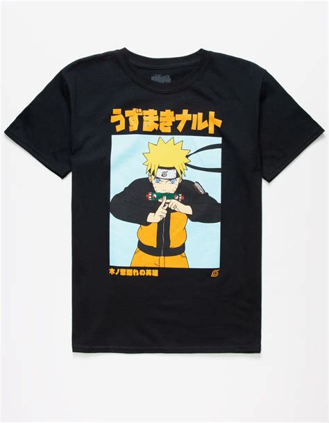 Ripple Junction Uzumaki Naruto Boys T Shirt Black Tillys Naruto