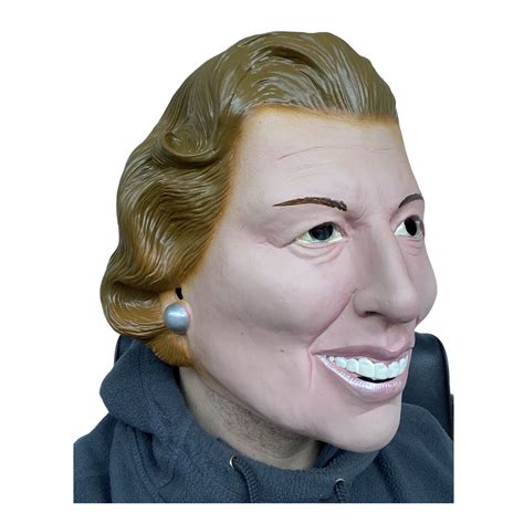 Margaret Thatcher Latex Mask Fancy Dress Maggie Iron Lady Costume Prime