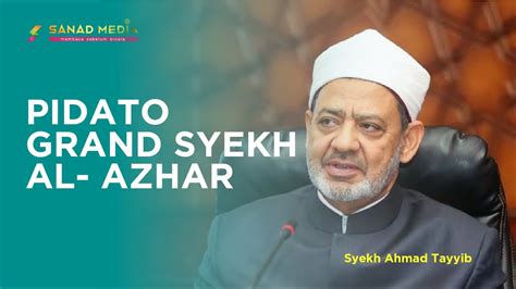 Pidato Grand Syekh Al Azhar Di Vatikan YouTube