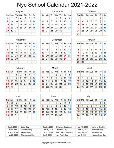 Nyc Academic Calendar 2022 Zack Blog