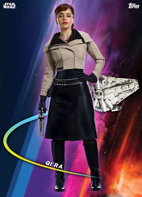 Emilia Clarke As Qi Ra Solo A Star Wars Story Star Wars Gifts Rey Star Wars Star Wars