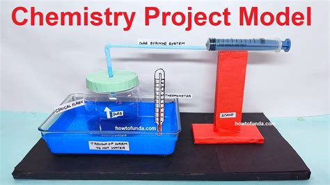 Chemistry Science Project Model 3d Diy Simple And Easy Howtofunda