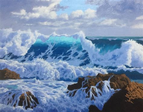 How To Paint A Dramatic Seascape — Samuel Earp Artist