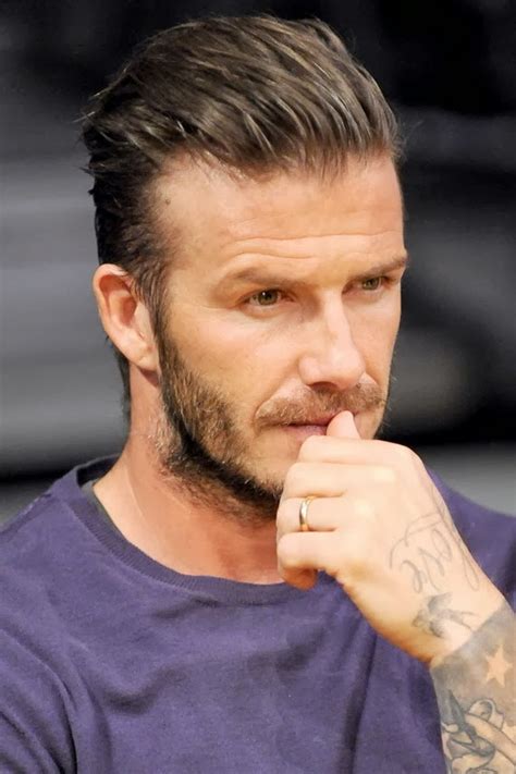 David Beckham Hairstyles The Style Vacation