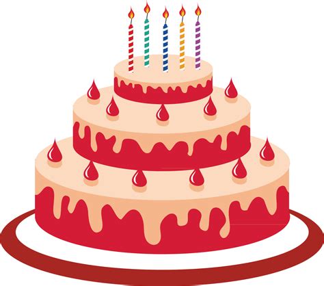Birthday Cake Cartoon Cake Png Download 12281085 Free